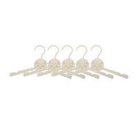 TAIZhiChen Lot de 5 cintres pour vêtements de bébé, jolis organisateurs, cadeaux, à peindre, compacts, peu encombrants, pour pantalons de bébé, Lion