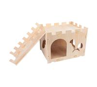TAIZhiChen Maison et Habitat pour Hamsters, Petit château pour Animaux de Compagnie, Refuge pour Hamsters et Souris naines