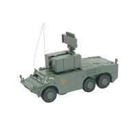 TAIZhiChen Modèle de Véhicule à L'échelle 1/72, Modèle de Voiture Blindée, Simulation D'assemblage DIY, Kit de Véhicule de pour Exposition de Coll, Vert