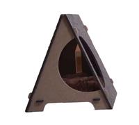TAIZhiChen Niche pour Chat, Niche pour Chaton, Tapis à gratter Robuste, en Feutre pour Chaton, lit Tunnel pour Chat pouvant accueillir Plusieurs Chats