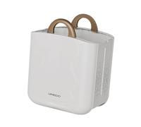 TAIZhiChen Panier à Linge, Panier de Rangement, Conteneur à Linge Sale, Boîte de Rangement avec Grande Ouverture pour Un Remplissage et Un Vidage Faciles Du Ling, Blanc