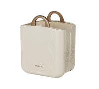 TAIZhiChen Panier à Linge, Panier de Rangement, Conteneur à Linge Sale, Boîte de Rangement avec Grande Ouverture pour Un Remplissage et Un Vidage Faciles Du Ling, Beige