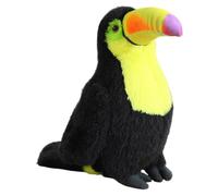 TAIZhiChen Peluche Toucan Robuste, Douce et Câline - Cadeau d'Anniversaire Polyvalent - Animal en Peluche Réaliste pour la Maison, un Café, les Vacances, le, Jaune