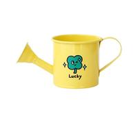 TAIZhiChen Petit Arrosoir pour Enfants, Mini Récipient à Eau, Arrosoir à Fleurs Ergonomique pour Jouer en Extérieur, Jaune