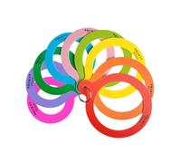 TAIZhiChen Pied à coulisse pour fruits, règle à agrumes pour les exploitations agricoles, les magasins et les marchés, pied à coulisse flexible pour le calibrage, 9 Anneaux