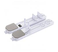 TAIZhiChen Planche Abdominale Pliable Compteur Intégré Planche Gainage Patins Antidérapants Matériel Fitness, Blanc