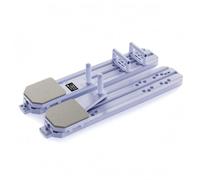 TAIZhiChen Planche Abdominale Pliable Compteur Intégré Planche Gainage Patins Antidérapants Matériel Fitness, Violet