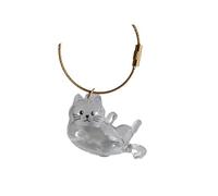 TAIZhiChen Porte-clés Souvenir en Forme de Chat, Cadeau créatif commémoratif pour Sac Portable, Porte-clés de Voiture, Style G