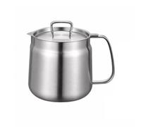 TAIZhiChen Pot à Compact Verseuse à En Acier Inoxydable 1,5 L Hauteur Réduite, Style B