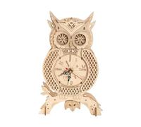 TAIZhiChen Puzzle 3D En Bois, Horloge Hibou, Joli Cadeau de Pendaison de Crémaillère pour La Maison, La Cuisine et La Ferme