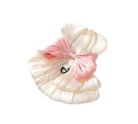 TAIZhiChen Robe pour Chat avec nœud Papillon, Accessoire Photo Confortable et Ravissant, vêtements d'été pour Chat, Tenue de fête