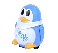 TAIZhiChen Robot à Induction Pingouin, Robot électrique à Suivre, Jouet Interactif et Créatif, Dessin Animé, Idéal Comme Cadeau, Bleu