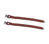 TAIZhiChen Sangles D'échasses pour Cloisons Sèches, 2 Pièces, Accessoires pour échasses, Fixation de Jambe Réglable Rouge