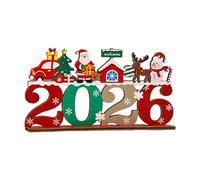 TAIZhiChen Sapin de Noël En Bois, Petite Plaque Décorative pour Bureau, Chambre, Bibliothèque, Armoire, Salon, Style F