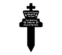 TAIZhiChen Stèle funéraire commémorative pour Animaux de Compagnie, décoration de cimetière, Souvenir, Pierre tombale pour Chat ou Chien, Piquet commémoratif