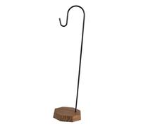 TAIZhiChen Support de Carillon éolien Comme Support de Gong, Support de Carillon et Support de Table, Support D'ornement Décoratif pour Suspendre Des, Black S Hook