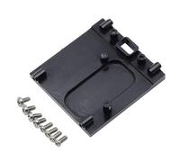 TAIZhiChen Support de moteur pour voiture RC avec vis, support de siège pour voiture RC MN168 à l'échelle 1/12, Noir