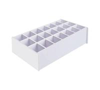 TAIZhiChen Support de Rangement pour Aquarelles, Support à Pigments, Support Peu Encombrant pour Boîtes D'aquarelle pour Pinceaux de Bricolage, Tubes de Pein, 21 Emplacements