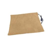 TAIZhiChen Tapis Auto-Chauffant pour Animaux de Compagnie avec Arrêt Automatique et Couche Chauffante Réfléchissante en Velours Velouté Ainsi qu'un Dessous A, Brun