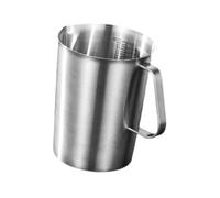 TAIZhiChen Tasse à mesurer en acier inoxydable, récipient gradué avec poignée, bol mélangeur pour mousser le lait et autres préparations culinaires, 2000ml