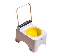 TAIZhiChen Tilted Cat Bowl Bowl Pet Cat Aliments à gasts Coutien Conteneur de collation pour Chiens Chiens Supplies pour Animaux de Compagnie, PP Bol