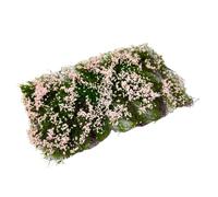TAIZhiChen Touffe d'herbe artificielle en de fleurs, pour bases miniatures, maquettes d'architecture, Rose