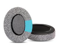 TaiZiChangQin BPHS-1 Coussinets d'oreille de rechange en mousse à mémoire de forme compatibles avec casque Audio Technica BPHS1 BPHS-1 BPHS1-XF4 (coussinets en tissu gris)