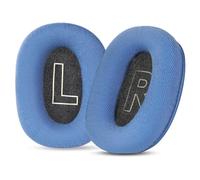 TaiZiChangQin Coussinets de rechange compatibles avec OneOdio A70 A71 sans fil pour casque supra-auriculaire sans fil - Coussins en velours - Isolation sonore - Bleu