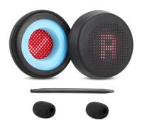 TaiZiChangQin Coussinets de rechange compatibles avec Plantronics Voyager Focus UC B825/Voyager 4320 UC/4310 UC/Voyager Focus UC/Voyager Focus 2 UC USB-A Coussinets en cuir protéiné