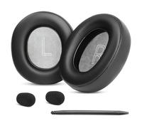 TaiZiChangQin Coussinets de rechange en cuir protéiné haute densité pour casque de jeu Razer Kraken V3/V4, Kraken V3 Pro/V4 Pro, noir