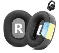 TaiZiChangQin Coussinets de rechange en gel rafraîchissant A70 compatibles avec casque OneOdio A70 A71 - Tissu doux en maille - Noir