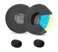 TaiZiChangQin Coussinets de rechange en gel rafraîchissant compatibles avec Poly Voyager 4310 UC/4320 UC/Voyager Focus UC/Voyager Focus 2 UC USB-A Coussinets d'oreille en mousse à mémoire de forme