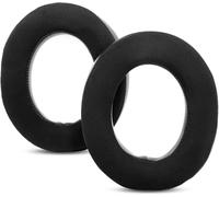 TaiZiChangQin Coussinets de rechange en mousse à mémoire de forme compatibles avec les casques Bluetooth sans fil Sennheiser ACCENTUM Plus/ACCENTUM (cuir protéiné noir)