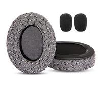TaiZiChangQin Coussinets de rechange en mousse pour micro compatible avec casque stéréo Roccat ELO 7.1 USB/ElO 7.1 AIR/ELO X (coussinets en tissu amélioré)