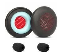 TaiZiChangQin Coussinets de rechangTaiZiChangQin Coussinets de Rechange en Mousse compatibles avec Casque JLab Go Work - en Cuir protéinée en Mousse pour Casque JLab Go Work - en Cuir protéiné