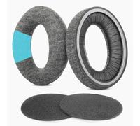 TaiZiChangQin Coussinets d'oreille compatibles avec casque Sennheiser HZP26 HZP41 G4ME ONE Game One PC 363D PC 360 PC 373D PC37X PC38X HD598SE HD560s HD598 HD380 PRO Gris