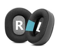 TaiZiChangQin Coussinets d'oreille de rechange compatibles avec casque David Clark DC ONE-X Pilot en tissu noir