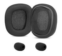 TaiZiChangQin Coussinets d'oreille en Mousse de Rechange Compatible avec Les Casque Logitech G430 G431 G432 G433 G332 (Tissu amélioré)
