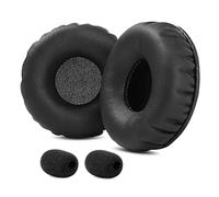 TaiZiChangQin Coussinets d'oreille en mousse de rechange compatibles avec casque stéréo sans fil Logitech H570e (coussinets en cuir protéiné)