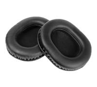 TaiZiChangQin HA-S75N Coussinets d'oreille de rechange compatibles avec casques JVC HA-S75N, cuir protéiné et mousse à mémoire de forme, noir