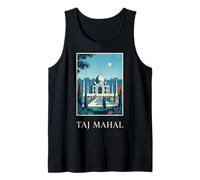 Taj Mahal Inde Architecture Moghol Voyage Art Débardeur