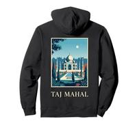 Taj Mahal Inde Architecture Moghol Voyage Art Sweat à Capuche