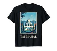 Taj Mahal Inde Architecture Moghol Voyage Art T-Shirt