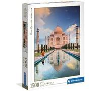 Clementoni Puzzle 31818 – Jeu de création et logique à partir de 14 ans 1500 pièces Taj Mahal, Inde