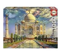 TAJ MAHAL - Puzzle de 1000 pièces Rouge G