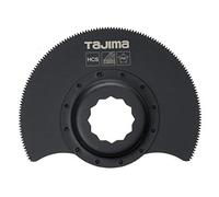 Tajima Accessoire de scie (lame de scie pour outil multifonction, découpe précise dans le bois, le plastique, le placoplâtre, longue durée de vie 91 mm semi-circulaire SHC91