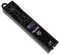 Tajima Lames de rechange CB65RB Razar Black 25 mm Noir – Set de 10 pièces