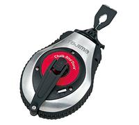 Tajima Chalk Line CR401S Boîte à craie Dura avec ligne à pression extra large de 1 mm et poignée de déclenchement intégrée