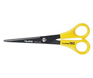Tajima CLP160 Ciseaux de précision Coupe précise et confort d'utilisation grâce à une lame confortable enduite ergonomique 160 mm