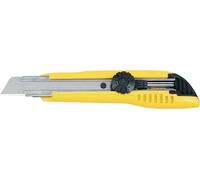 Tajima Cutter avec molette 18 mm 3 lames, jaune, 1 pièce, TAJ-21342